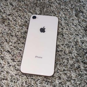 2 iPhone 8s no cracks, works perfectly fine ,and restarted.